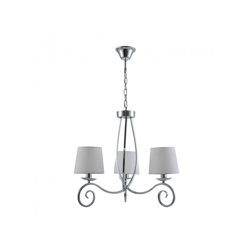 Lámpara Veracruz 3xE14 cromo Fabrilamp